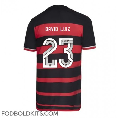 Flamengo David Luiz #23 Hjemmebanetrøje 2024-25 Kortærmet